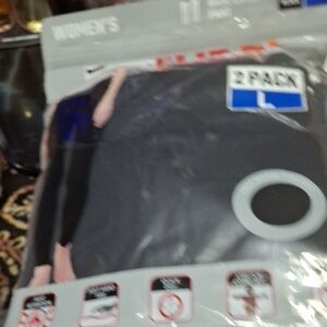 Women's Black Leggings 2-Pack